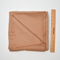 Tan Soft Twill Woven Fabric - 62" x 84"
