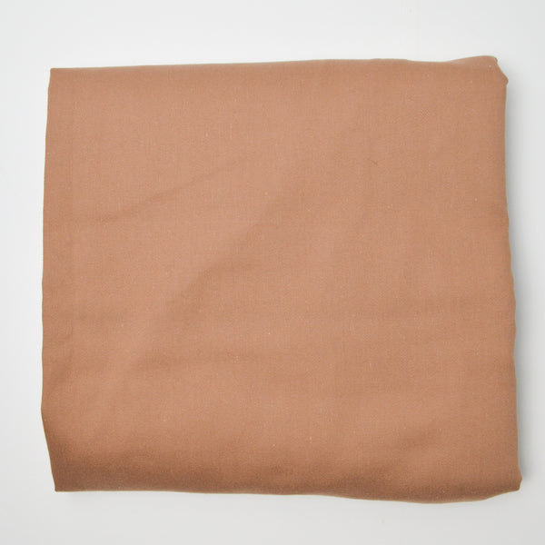 Tan Soft Twill Woven Fabric - 62" x 84"