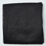 Black Floral Lace Fabric - 48" x 70" + Extra