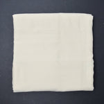 Off-White Soft Lightweight Twill Woven Fabric - 44" x 82"