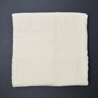 Off-White Soft Lightweight Twill Woven Fabric - 44" x 82"