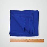 Cobalt Blue Medium-Weight Woven Fabric - 39" x 90"