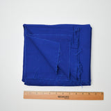 Cobalt Blue Medium-Weight Woven Fabric - 39" x 90"