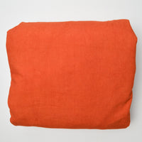 Burnt Orange Nubby Woven Fabric - 108" x 144"