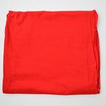 Red Medium-Weight Woven Fabric - 55" x 79"