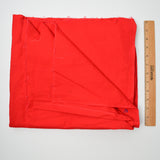 Red Medium-Weight Woven Fabric - 55" x 79"