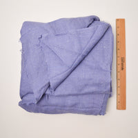 Periwinkle Nubby Twill Woven Fabric - 62" x 116"