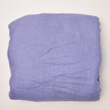 Periwinkle Nubby Twill Woven Fabric - 62" x 116"