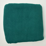 Green Fleece Backed Knit Fabric - 52" x 58"
