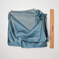 Blue-Gray Satin Woven Fabric - 56" x 112"