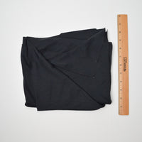 Black Polyester Knit Fabric - 45" x 70"