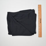 Black Polyester Knit Fabric - 45" x 70"