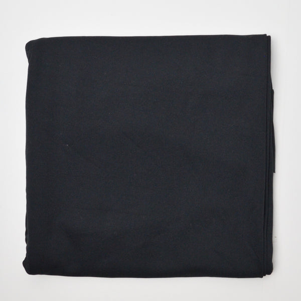 Black Polyester Knit Fabric - 45" x 70"
