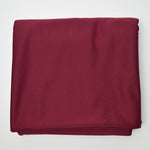 Burgundy Polyester Double Knit Fabric - 68" x 92"