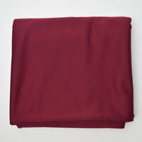 Burgundy Polyester Double Knit Fabric - 68" x 92"