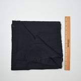 Black Brushed Flannel Fabric - 44" x 51"
