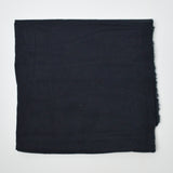 Black Brushed Flannel Fabric - 44" x 51"