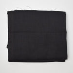 Black Slub Loose-Woven Fabric - 60" x 94"