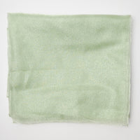 Light Green Sheer Shimmery Fabric - 45" x 75"