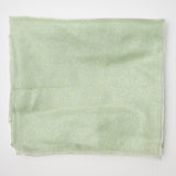 Light Green Sheer Shimmery Fabric - 45" x 75"