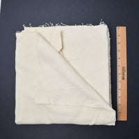 Ivory Bumpy Thick Crepe Woven Fabric - 42" x 58"