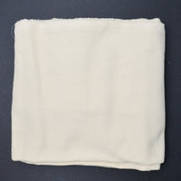 Ivory Bumpy Thick Crepe Woven Fabric - 42" x 58"