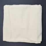 Ivory Bumpy Thick Crepe Woven Fabric - 42" x 58"
