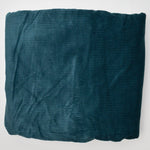 Dark Teal Corduroy Fabric - 45" x 148"