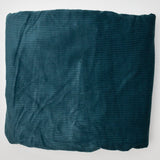 Dark Teal Corduroy Fabric - 45" x 148"
