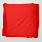 Red Twill Woven Lightweight Wool Blend Suiting Fabric - 64" x 128"
