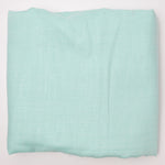 Mint Green Lightweight Linen Blend Woven Fabric - 62" x 100"