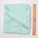 Mint Green Lightweight Linen Blend Woven Fabric - 62" x 100"