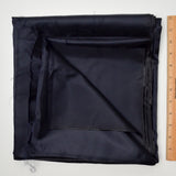 Black Twill Woven Lightweight Nylon Fabric - 45" x 180"