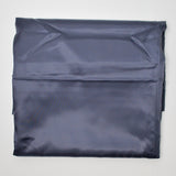 Dark Gray Shiny Lightweight Nylon Fabric - 45" x 216"