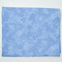 Blue Floral Quilting Weight Woven Fabric - 36" x 46"