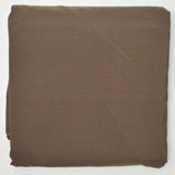 Brown Silky Grosgrain Texture Polyester Fabric - 63" x 116"