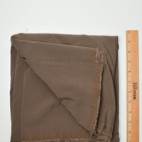 Brown Silky Grosgrain Texture Polyester Fabric - 63" x 116"