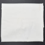 White Lightweight Voile Woven Fabric - 45" x 92"