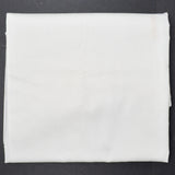 White Lightweight Voile Woven Fabric - 45" x 92"