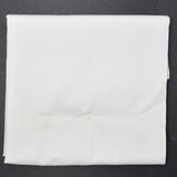 White Lightweight Voile Woven Fabric - 45" x 92"