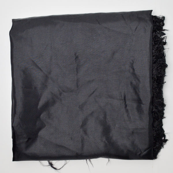 Black Lightweight Silky Woven Fabric - 60" x 184"
