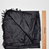 Black Lightweight Silky Woven Fabric - 60" x 184"
