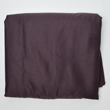 Dark Brown-Black Synthetic Woven Fabric - 60" x 120"