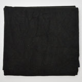 Black Fleece Backed Neoprene Fabric - 40" x 49"