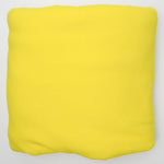Bright Yellow Fleece-Backed Stretchy Knit Fabric - 54" x 100"
