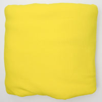 Bright Yellow Fleece-Backed Stretchy Knit Fabric - 54" x 100"