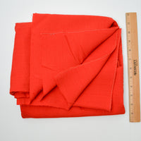 Red Polyester Apparel Fabric - 43" x 98"