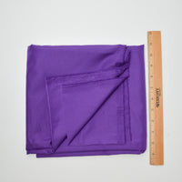 Purple Lightweight Silky Woven Fabric - 60" x 72"
