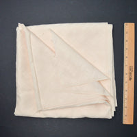 Cream Geometric Damask Silky Woven Fabric - 45" x 64" + Extra