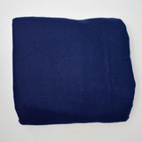 Dark Blue Boiled Wool Fabric - 66" x 68" + Extra